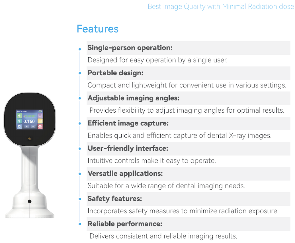 DENTAL PORTABLE X RAY