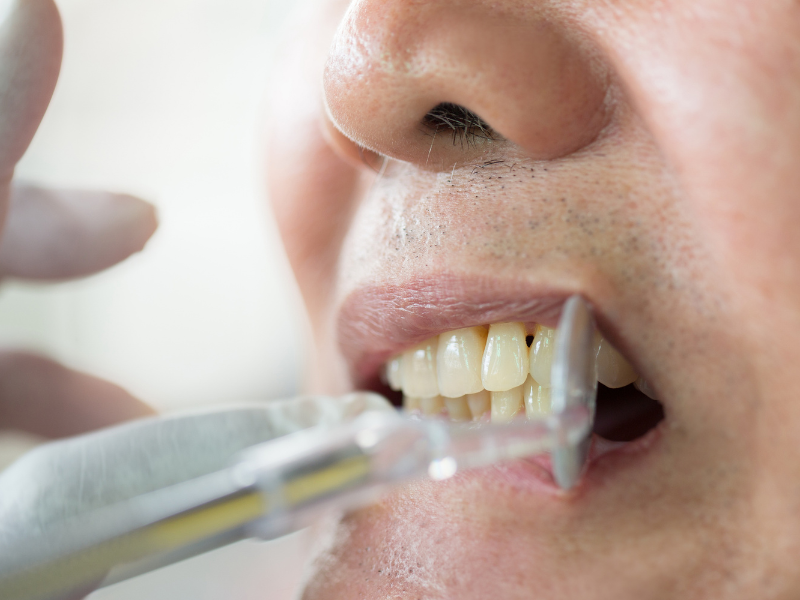 Why do teeth ache when eating?