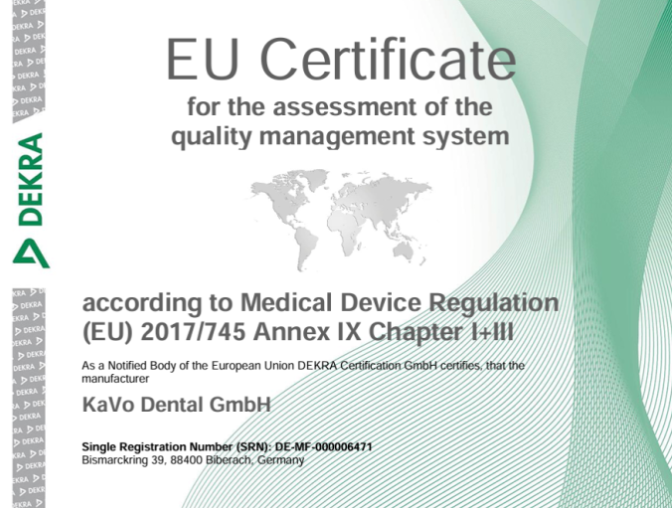 certificates for importing dental equipment 2026
